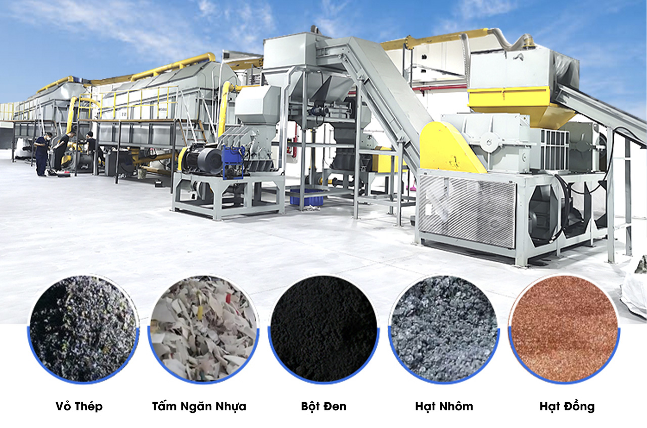 may tai che pin recell eco NHÀ MÁY TÁI CHẾ PIN LITHIUM-ION